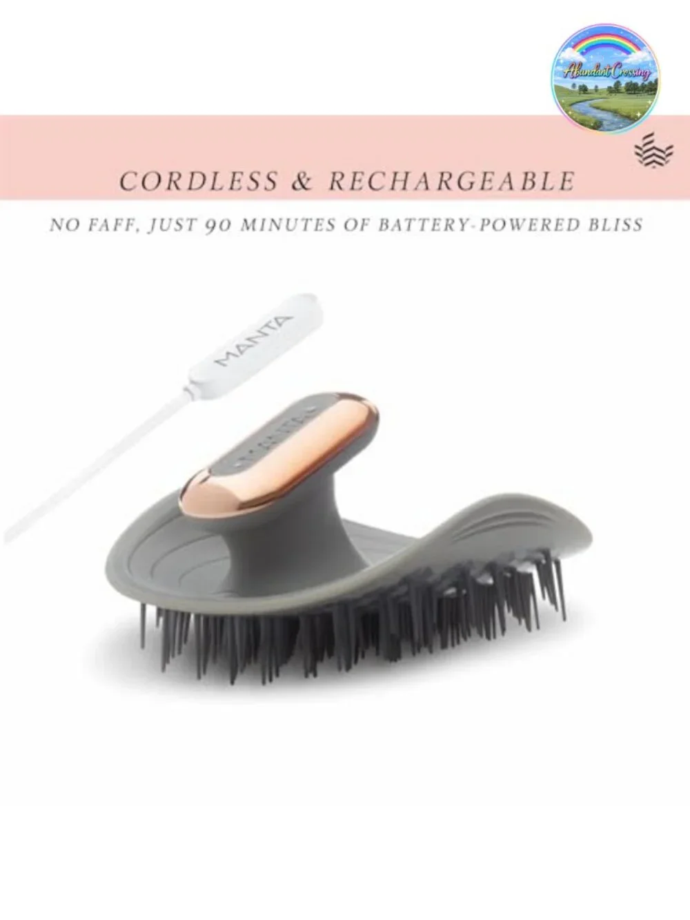 Electric Scalp Massager Brush Waterproof Vibrating Hair Growth